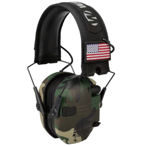 Walker's Razor Pro Slim Digital Electronic Earmuffs - Woodland Camo