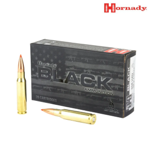 Hornady Black .308 Winchester 168gr A-MAX Ammo (200u)