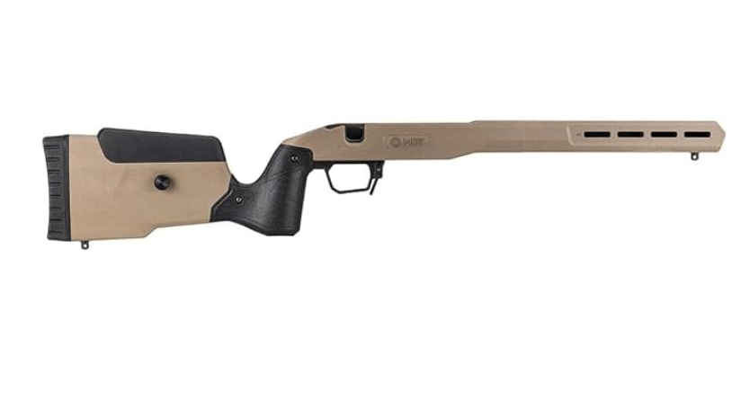 MDT Field Stock for Howa 1500 SA RH, FDE, Custom fit Cheek Riser, Hunting Firearm
