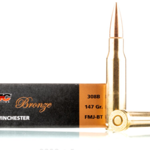 PMC 308 Win Ammo - 500 Rounds of 147 Grain FMJ-BT Ammunition