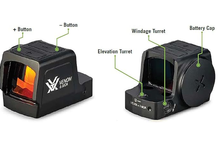 Vortex Venom Enclosed Micro Red Dot Sights - Image 2