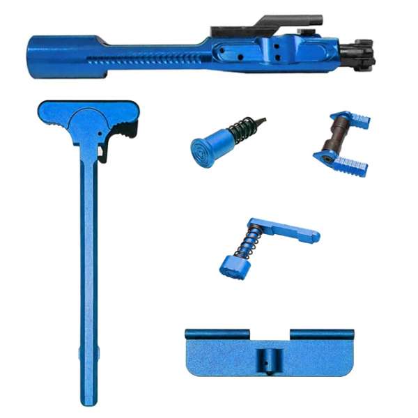 BCG-BL – Bolt Carrier Group Anodized Carrier Blue - Image 2